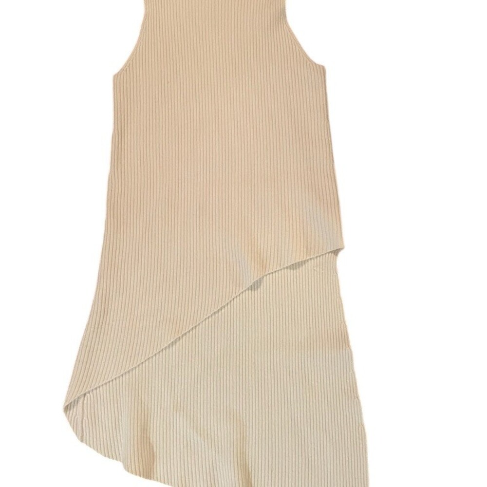 n:PHILANTHROPY Cream Asymmetrical Dress